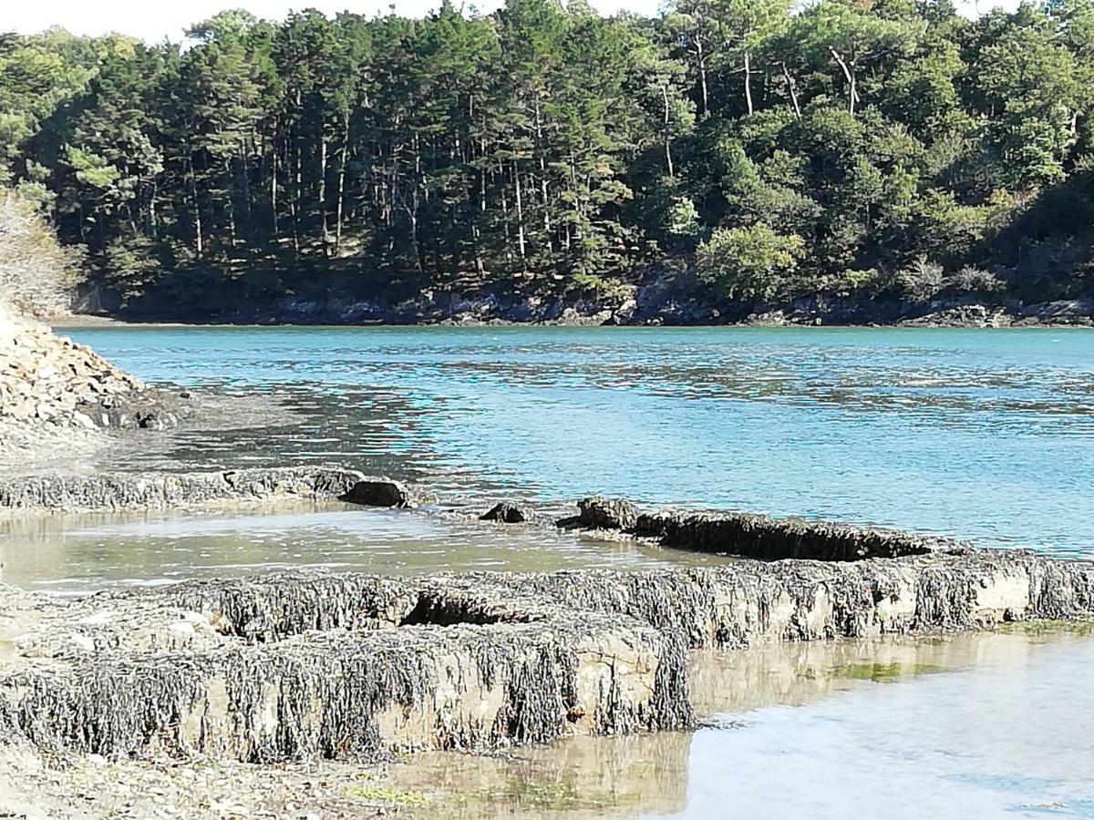 Les Roches Du Cabellou 150M De La Mer Конкарно Экстерьер фото